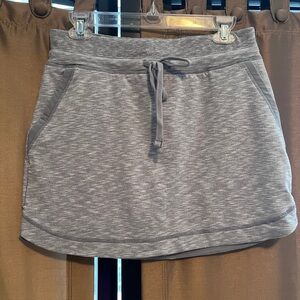 Athleta Heather Gray Mini Skirt